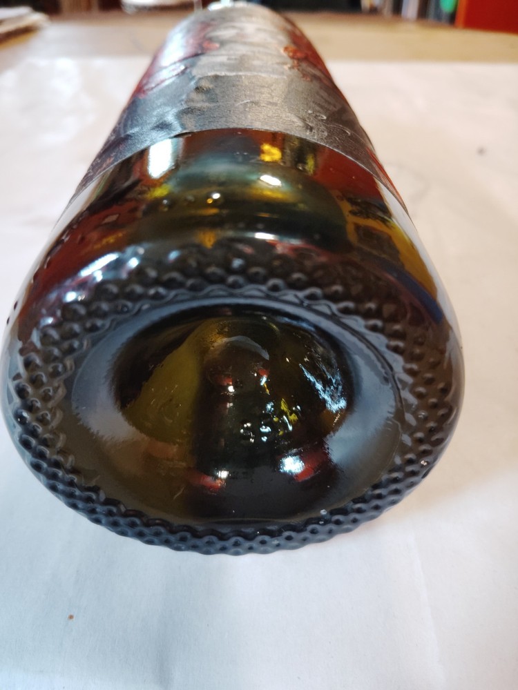 Empty 2019 Back From The Dead Dark Red Blend Wine Bottle