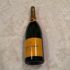 Veuve Clicquot 3L Champagne Factice Dummy Bottle Empty Display Yellow Label RARE