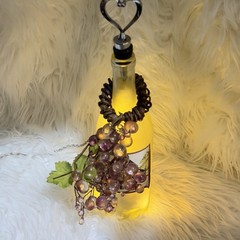 wine Glass Craft bottle With Lights