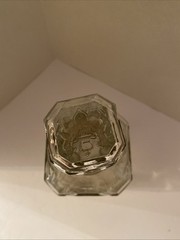 Monarch Wine Co. Clear Glass Decanter Bottle Manischewitz Brooklyn NY *EMPTY*