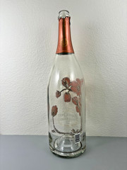 Huge Double Magnum 2007 Perrier-Jouet Belle Epoque Rose Champagne Empty Bottle
