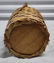 Rare RODEIO Wine Jug Demijohn Green Glass Wicker Wrapped Brazil VTG 1960s Empty