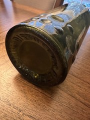 Antique Black Wine and Green Scotch Bottles