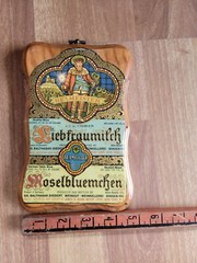 Vintage Beameister German Wine Wooden Wall Plack