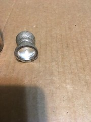 Used. Approx 7” Silver Plated by Parks Cuvée Speciale Premier Champagne Bottle