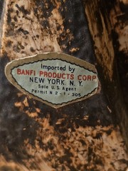 Vtg. 1970&rsquo;s Vinicola Boccaccio Basting Vino Rosso – Castle Wine Btl.-Very Rare