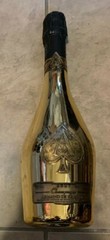 Sealed Empty Ace of Spades Armand de Brignac Champagne 750ml Bottle Display Gold