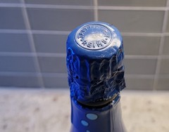 1985 TAITTINGER COLLECTION Roy Lichtenstein Champagne Bottle EMPTY