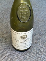Châteauneuf Du Pape Wine bottle ( Empty ) 1990