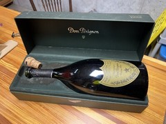 Vintage Dom Perignon 1998 Dark Green Champagne Empty Bottle and Box Only