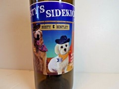 RARE Rusty&rsquo;s Sidekick 2017 Empty Wine Bottle Adams Co. Winery Pennsylvania SPCA