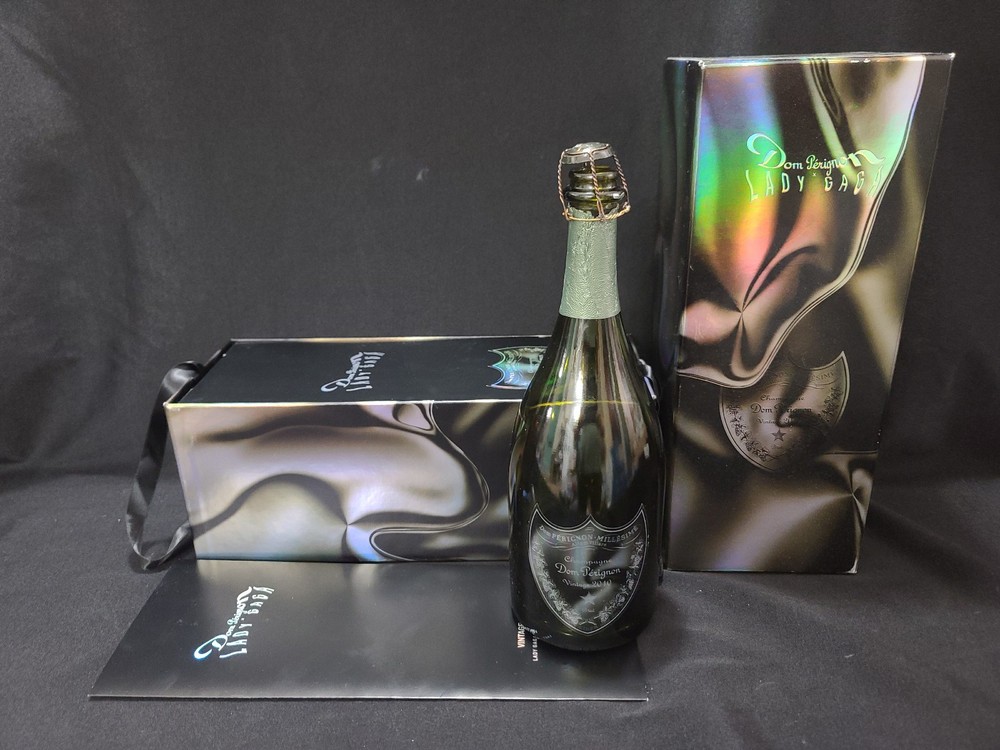 💙 Dom Perignon x Lady Gaga Vintage 2010 Brut 750ml Limited Edition Empty Bottle