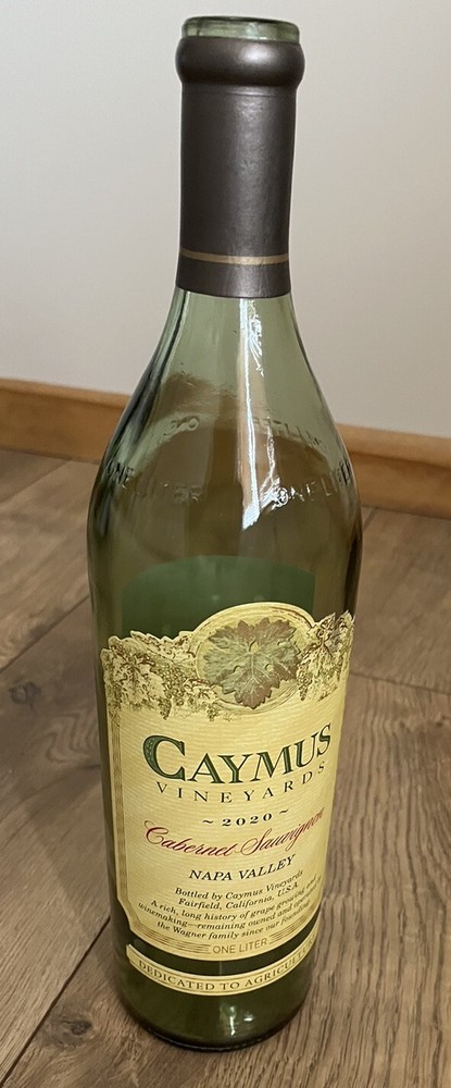 Caymus Napa Valley Empty Wine Bottle 2020 1 ML