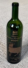 Chateau Mouton Rothschild 2000 Pauillac Bordeaux – Empty Wine Bottle