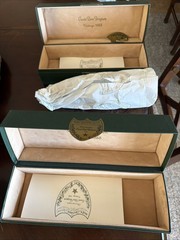One Box Vintage 1988 Cuvee&rsquo; Dom Perignon Champagne Empty Box w/ orig. Booklet
