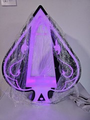 Ace Of Spade Display Bottle Nigth Club Bottle Presenter Luminous Different Ligh