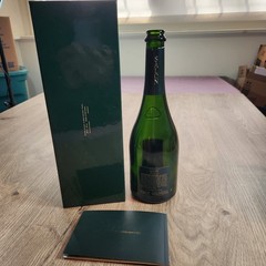 1997 Salon Le Mesnil EMPTY Bottle Box Booklet Champagne Blanc de Blancs Vintage