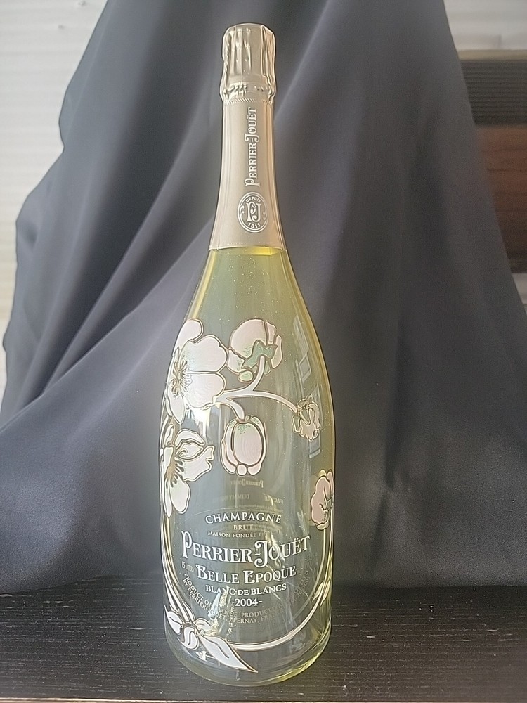 PERRIER JOUET BELLE EPOQUE 2004 BLANC DE BLANCS FACTICE DUMMY DISPLAY MAGNUM 1.5