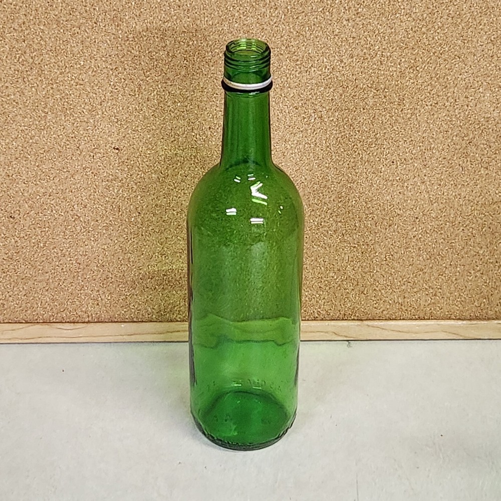 Vintage 4/5 Quart Green Wine Bottle 12&Prime; Tall 73 Marked