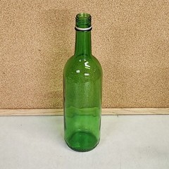 Vintage 4/5 Quart Green Wine Bottle 12&Prime; Tall 73 Marked