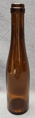 Vintage Brown Amber Glass Wine Beer Bottle German Gerresheimer 12oz 350ml 10.5&Prime;