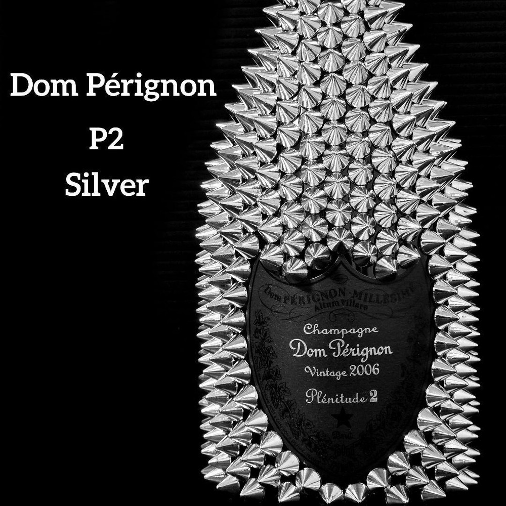 Dom Perignon P2 Studs Decoration Empty Bottle Color Silver Togemand Toge-mand