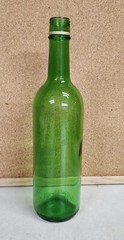 Vintage 4/5 Quart Green Wine Bottle 12&Prime; Tall 73 Marked