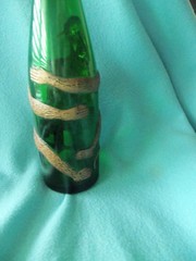 GERMAN MONKEY WINE BOTTLE 13 1/4 INCHES TALL