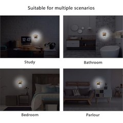 Grapes Wine Glass Bottle Night Lights 2 Pack Plug-in Wall Led 3×4.5×1.4 in A068