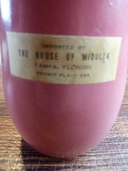 Isabel Rose Wine Produce of Portugal Empty Collectors Bottle Vintage