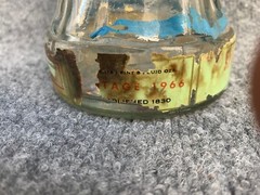 Rare Vintage 1966 Bodegas Hernesto Liquor bottle made in Spain