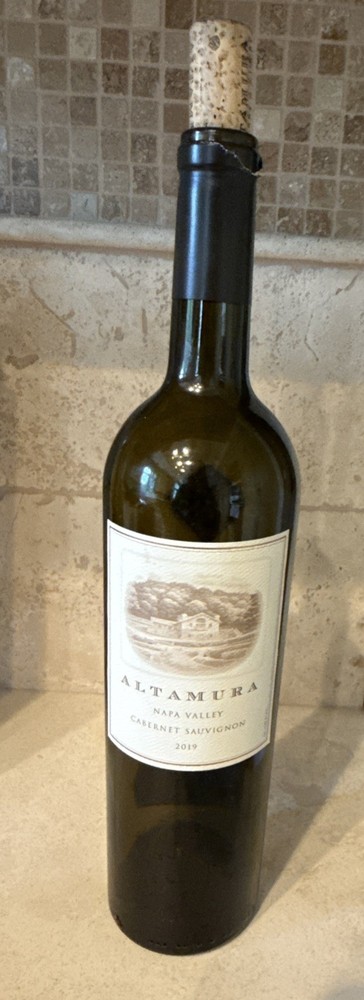 *EMPTY BOTTLE* Altamura Napa Valley Cabernet Sauvignon 2019