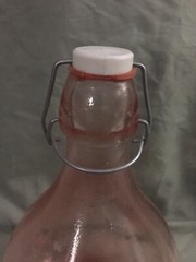 Vintage Casadis Milano JUS DE FRUITS Pink Wine Decanter 2 LITERS Antique