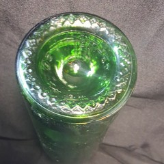 Green Glass Wine Bottle 4/5 Quart Collectible