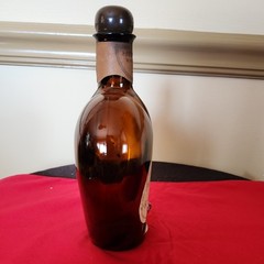 VTG Paul Masson Sherry Bottle Heart-Shaped Cuvee No. 102C California Rare Cream