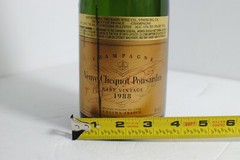 Veuve Clicquot Ponsardin Brut Empty Champagne Bottle 1988 Cande Holder France