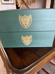 One Box Vintage 1988 Cuvee&rsquo; Dom Perignon Champagne Empty Box w/ orig. Booklet