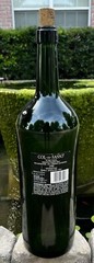 Vintage 1998 COL-DI-SASSO Banfi Toscana Large Empty Glass Wine Bottle 22” Tall