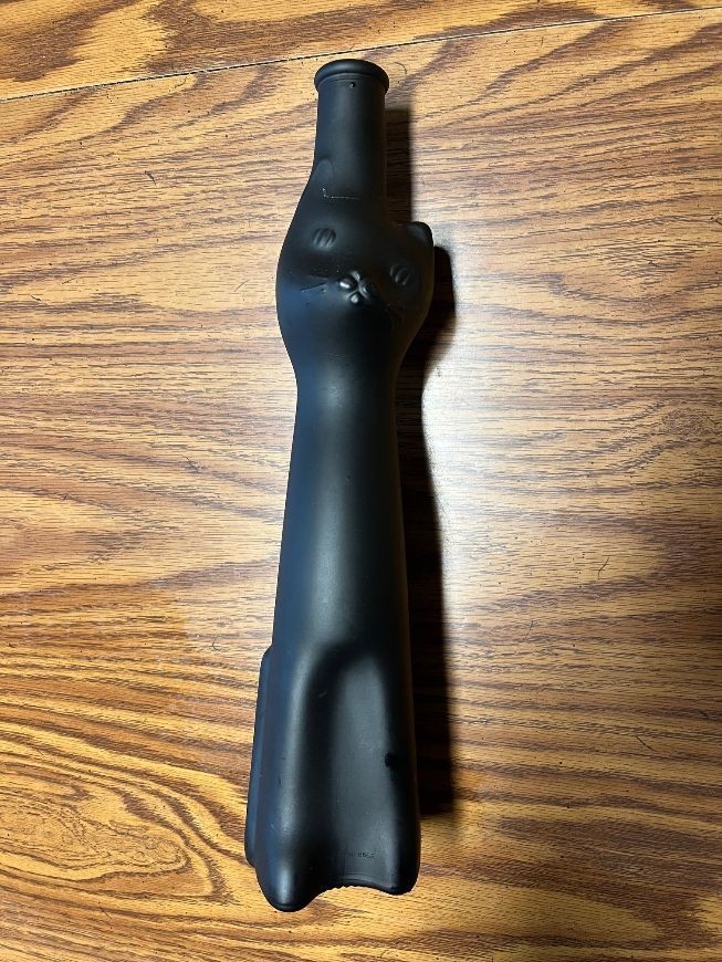 Vtg 2019 Happy Cat Black Rheinhessen Riesling Glass Wine Bottle