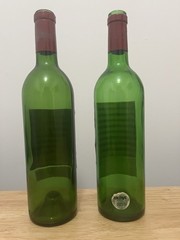 (2) EMPTY Chateau Latour Pauillac Bordeaux Bottles 1970 & 1975