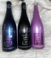 3 Bottle Set: 1 Luminous Bugatti Carbon Champagne, 1 Carbon Brut, & Carbon rosé