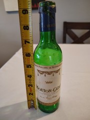1977 MOUTON-CADET BORDEAUX BARON PHILIPPE ROTHSCHILD Empty Display Bottle Prop