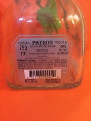 12x Patron Silver Dummy Bottles FULL CASE Liquor Tequila Alcohol Bar Glass