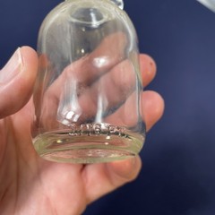 Vtg Franzia Mini Wine Bottle Jug w/ Handle 3/16 Pint Size