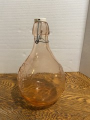 Vintage Casadis Milano Jus de Fruits 2 Liter Wine Decanter/Bottle with topper