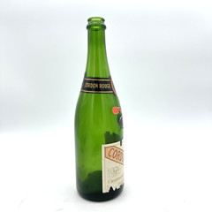 GH Mumm Cordon Rouge Champagne Bottle 1976 Reims France Empty Vintage Display