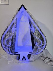 Ace Of Spade Display Bottle Nigth Club Bottle Presenter Luminous Different Ligh