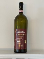 Rare empty wine bottle B. Giacosa Barbaresco Asili Riserva Red Label 2004 Magnum