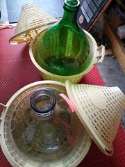 Wine Or Beverage glass Carboy, Demijohn 15 Liter