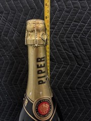 Giant 20” Champagne Bottle Display | Empty Bottle | SEALED | PIPER-HEIDSIECK